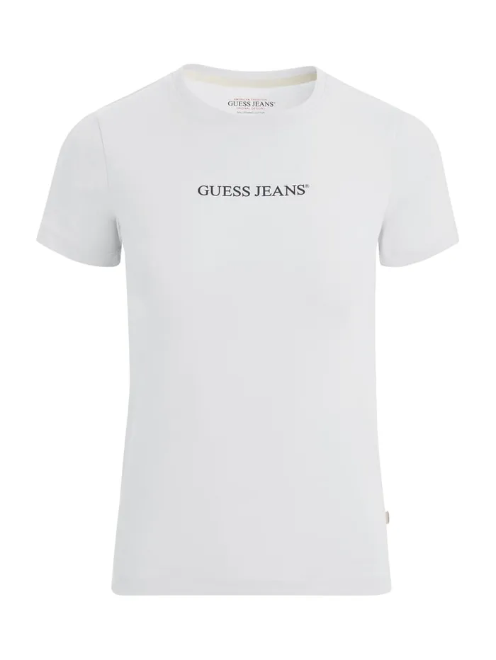GUESS Tops Slim Logo Tee Black 8211 Women