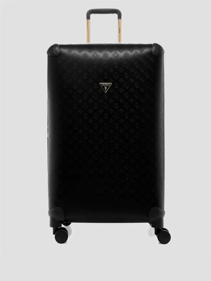 GUESS Travel and Tech Wilder Peony 28034 8Wheel Suitcase Black 8211 Women