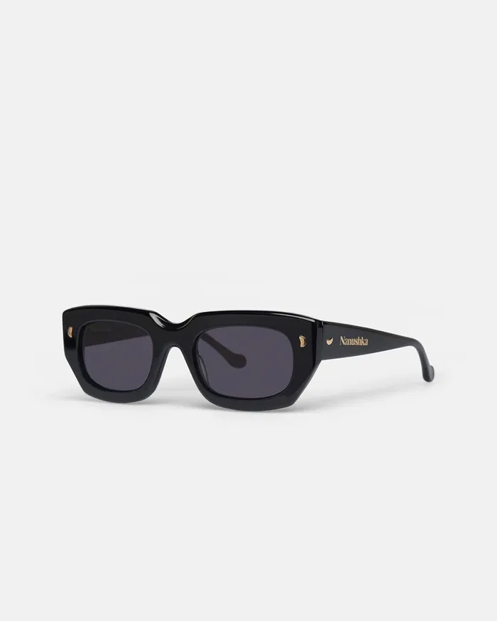 Harley BioPlastic Sunglasses Black MenWomen Nanushka Eyewear