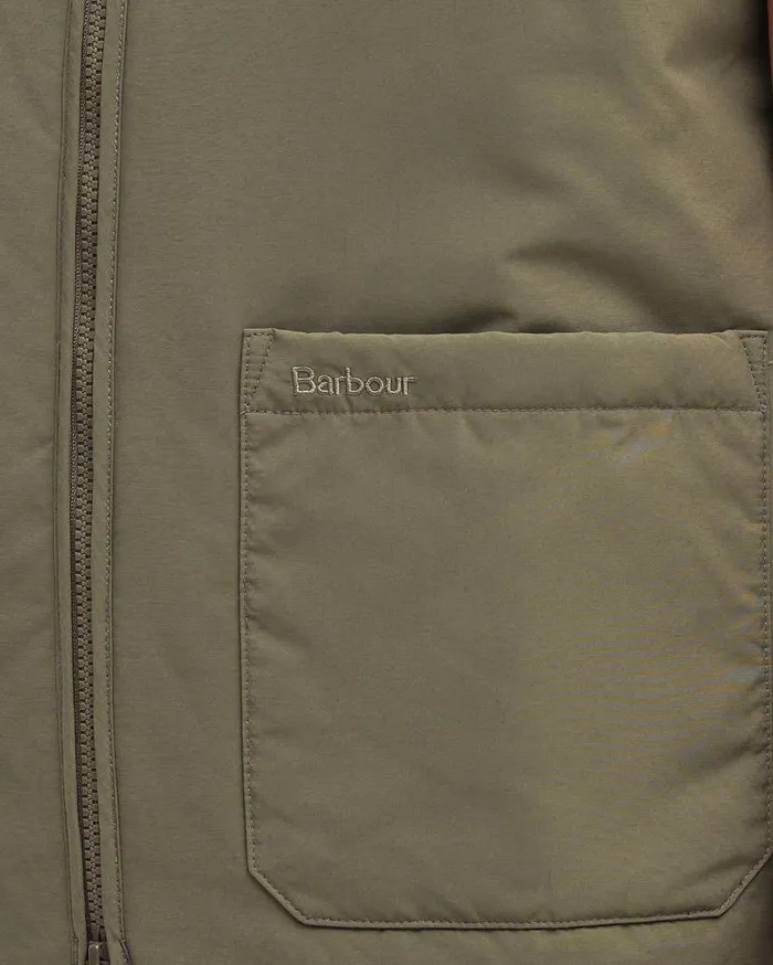 Harpen Padded Gilet Dark Denimberwick Men Barbour Gilets and Liners
