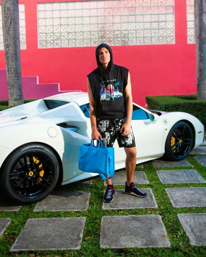 HEAVY METAL SHARK BLUE TORTUGA TOTE Bags SPRAYGROUND