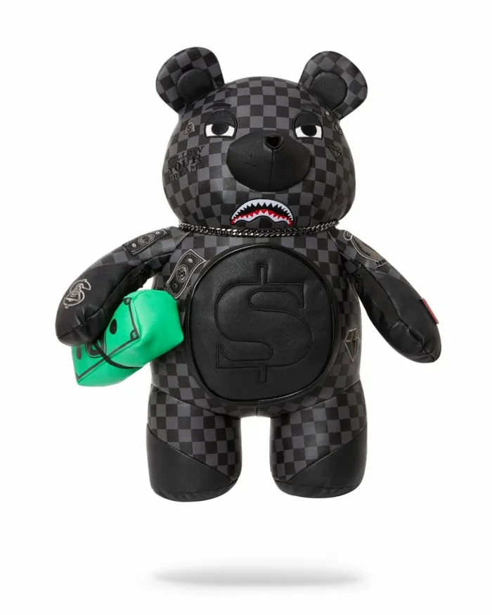 HENNY AIIR TO THE THRONE MONEYBEAR TEDDYBEAR BACKPACK Bags SPRAYGROUND