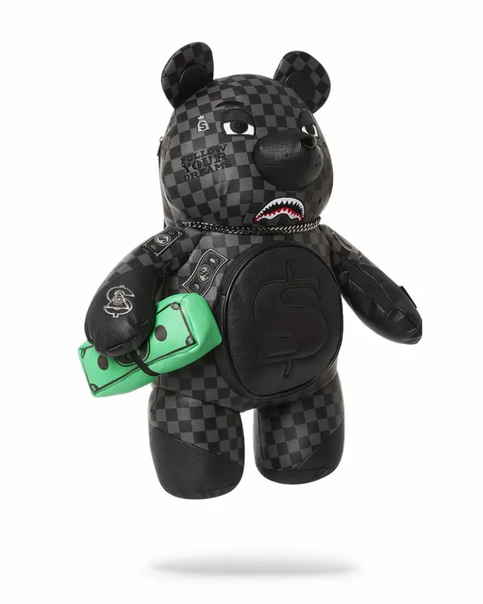 HENNY AIIR TO THE THRONE MONEYBEAR TEDDYBEAR BACKPACK Bags SPRAYGROUND