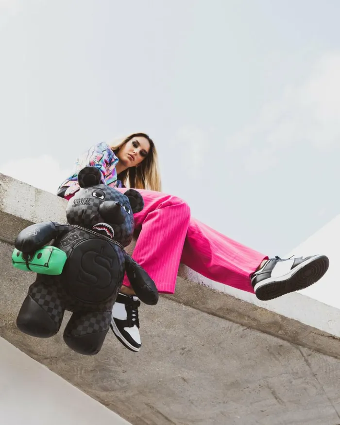 HENNY AIIR TO THE THRONE MONEYBEAR TEDDYBEAR BACKPACK Bags SPRAYGROUND