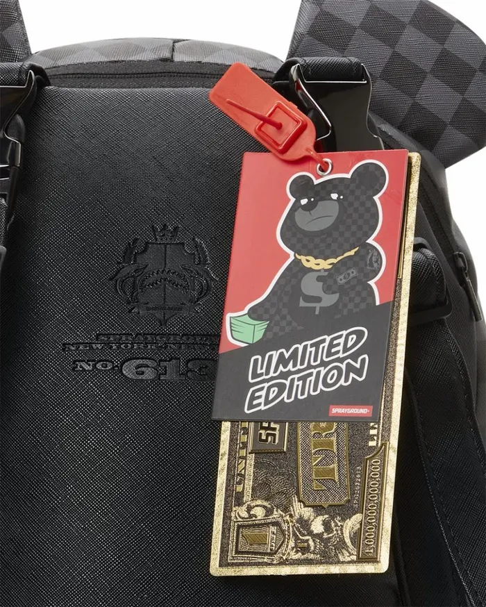 HENNY AIIR TO THE THRONE MONEYBEAR TEDDYBEAR BACKPACK Bags SPRAYGROUND