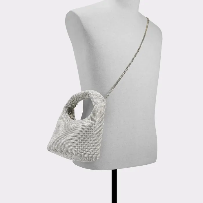 Ishana Silver Women ALDO Top Handle Bags
