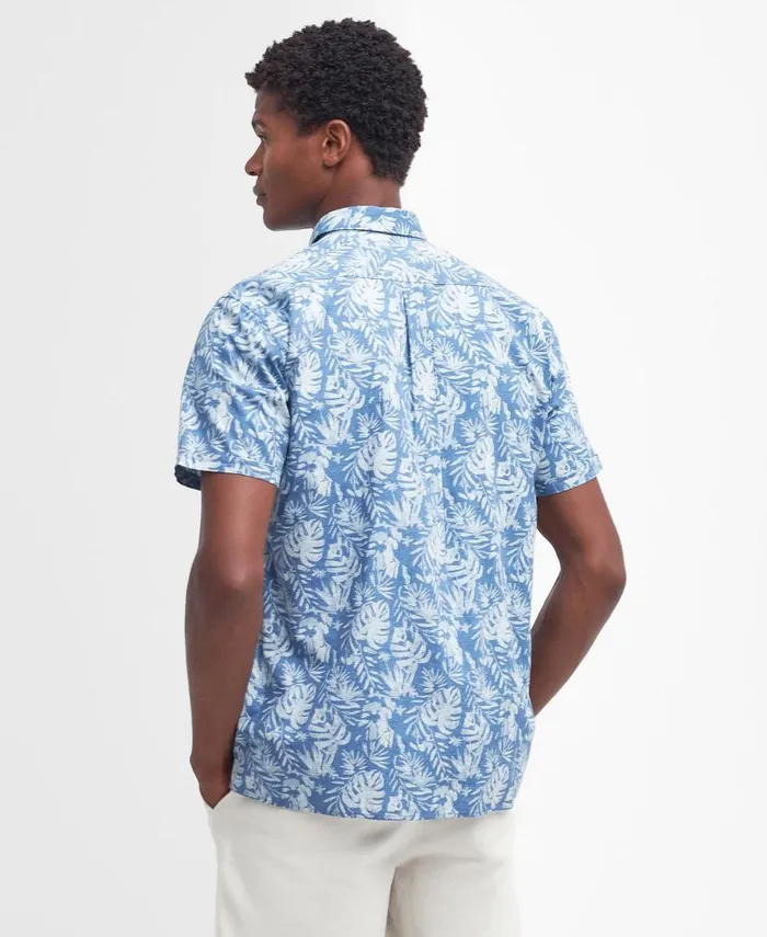 Ives Regular Shirt Classic Blue Men Barbour Shirts