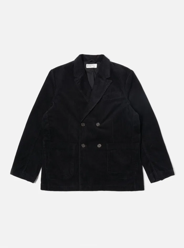 Jackets Men Universal Works Universal Works Manor Jacket In Black Cord