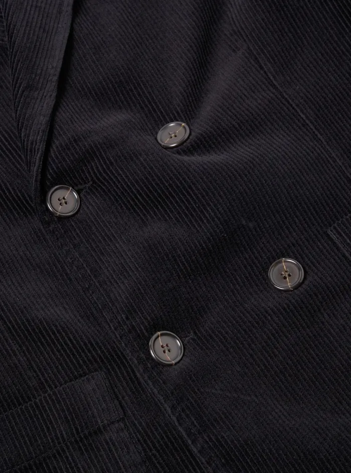 Jackets Men Universal Works Universal Works Manor Jacket In Black Cord