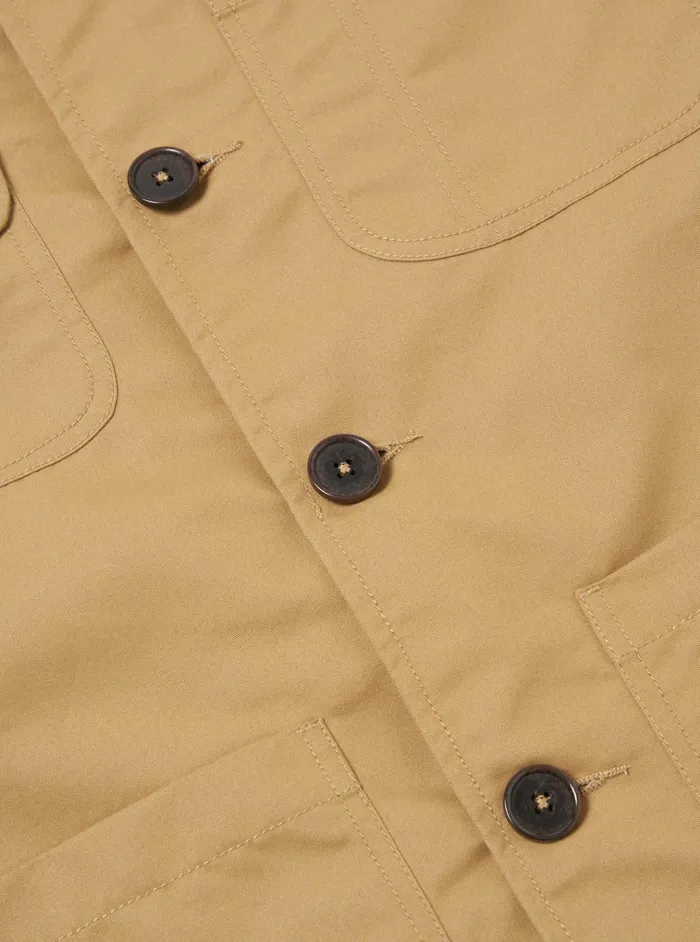 Jackets Men Universal Works Universal Works Merchant Jacket In Sand Brushed Polytech