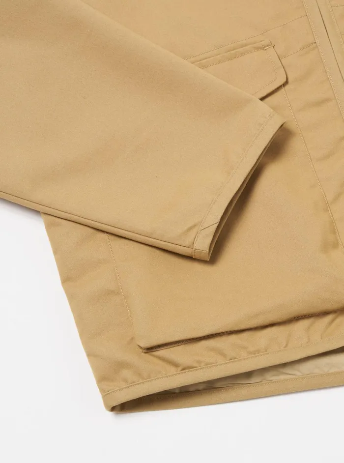 Jackets Men Universal Works Universal Works Parachute Liner Jacket In Sand Brushed Polytech