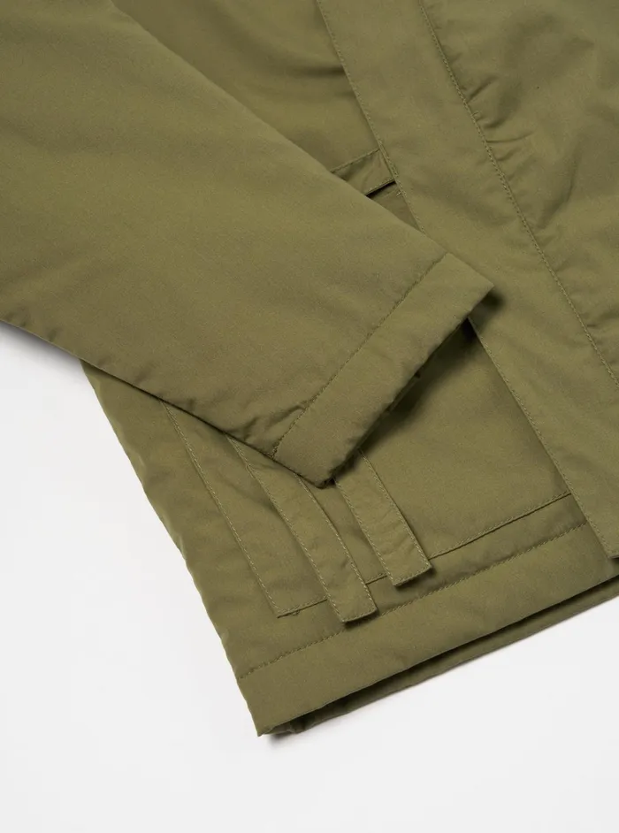 Jackets Men Universal Works Universal Works Reversible Kyoto Work Jacket In OliveNavy Recycled Polytech
