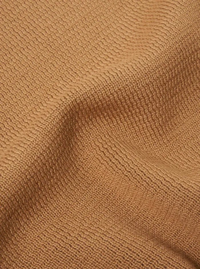 Jackets Men Universal Works Universal Works Zip Knitwork Jacket In Sand Merino Knit