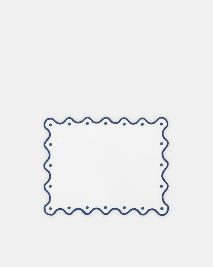 Jaipur Cocktail Napkin Blue Women Aquazzura Table Linens