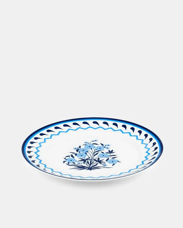 Jaipur Dinner Plate Blue Women Aquazzura Dinnerware