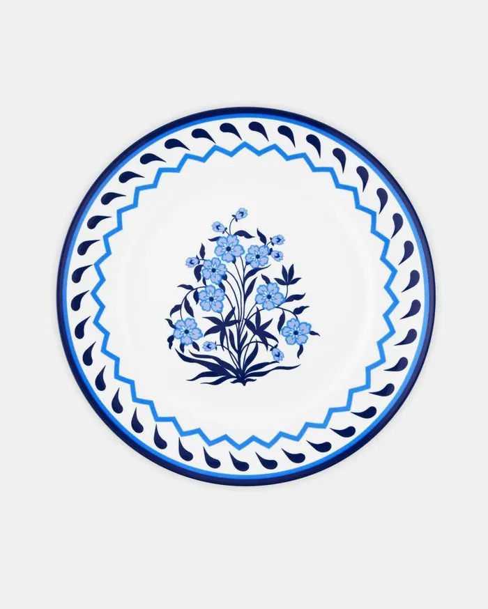 Jaipur Dinner Plate Blue Women Aquazzura Dinnerware Jaipur Dinner Plate Blue Women Aquazzura Dinnerware