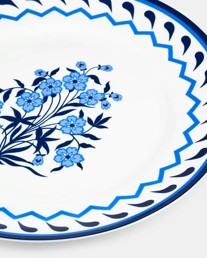 Jaipur Dinner Plate Blue Women Aquazzura Dinnerware Jaipur Dinner Plate Blue Women Aquazzura Dinnerware