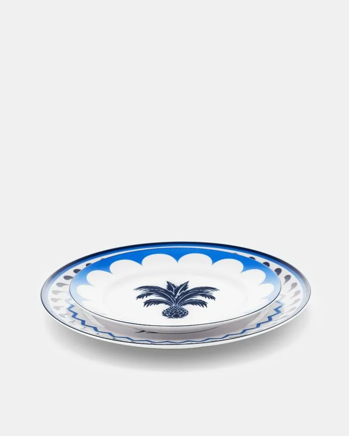 Jaipur Dinner Plate Blue Women Aquazzura Dinnerware Jaipur Dinner Plate Blue Women Aquazzura Dinnerware