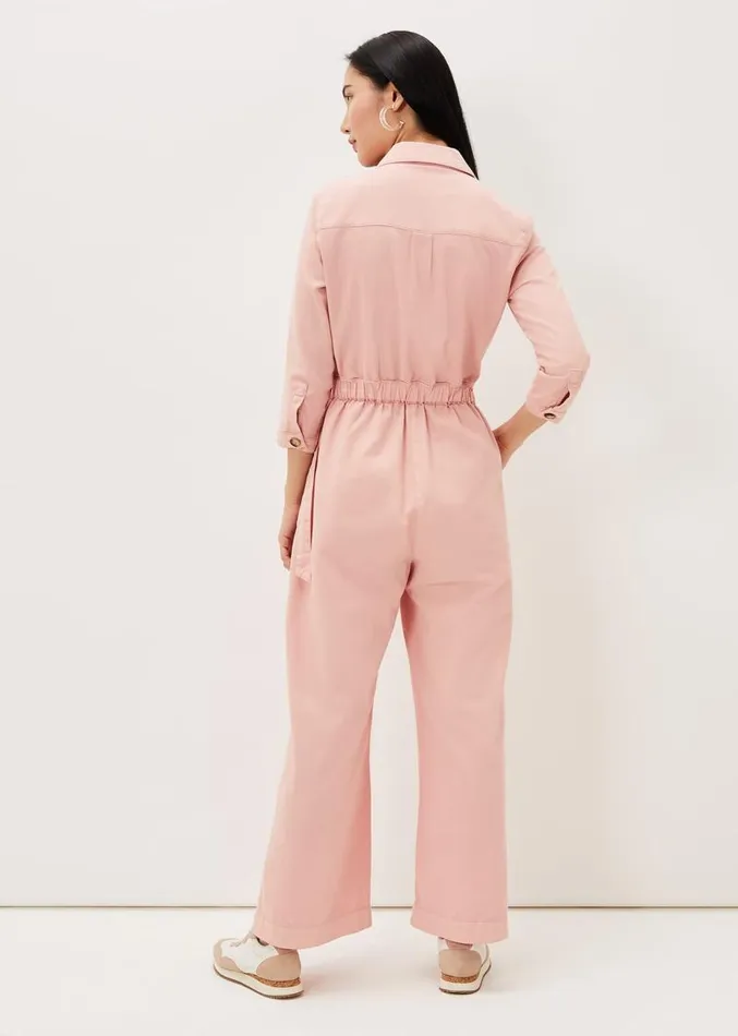 Jarah Denim Jumpsuit Rose Women Phase Eight Dresses