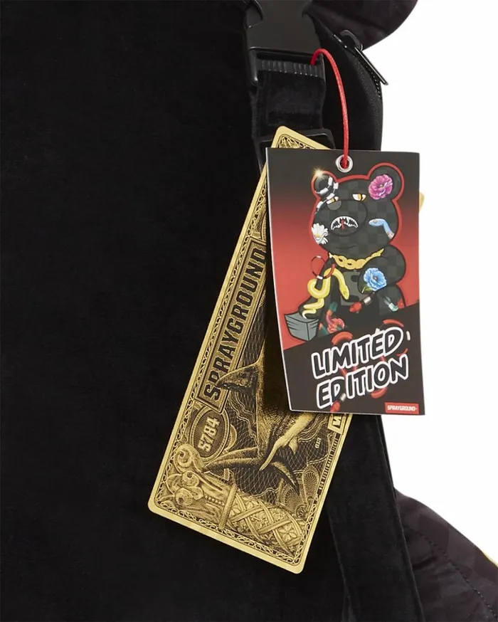 JARDIN D039EDEN MONEYBEAR TEDDYBEAR BACKPACK Bags SPRAYGROUND