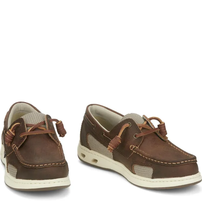 Justin Boots Angler SlipOn Casual Shoe Cigar Brown brown Men Casuals