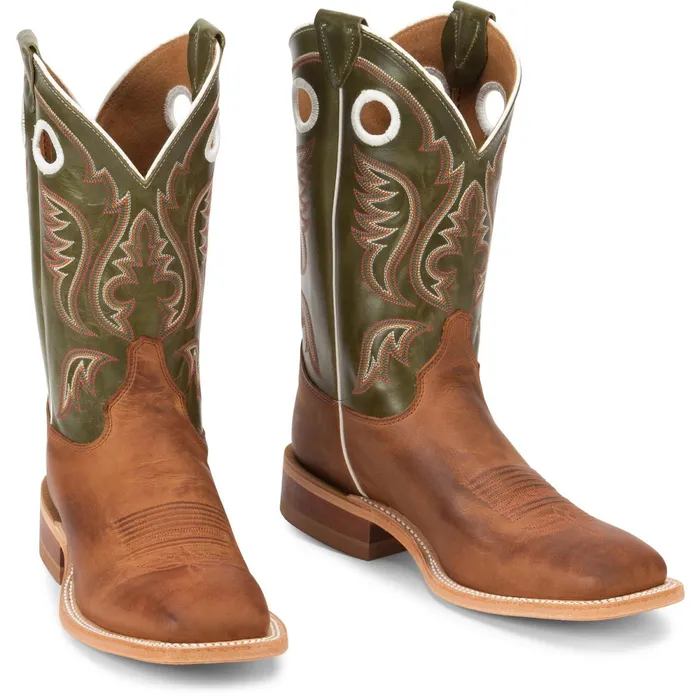 Justin Boots Austin 11034 Western Boot Cognac brown Men Western