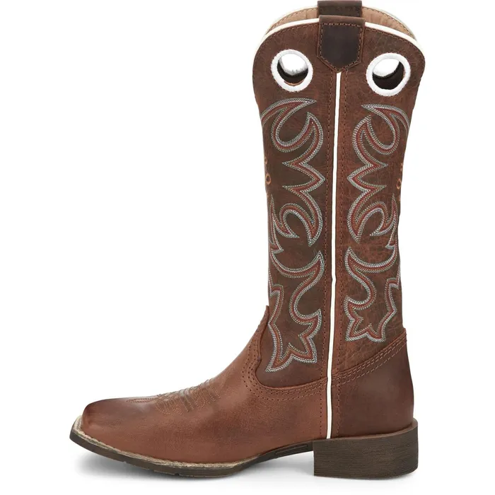 Justin Boots Cam 13034 Western Boot Leather Brown brown Women Western
