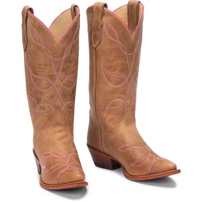 Justin Boots Conni 13034 Womens Boot Tan Women Western