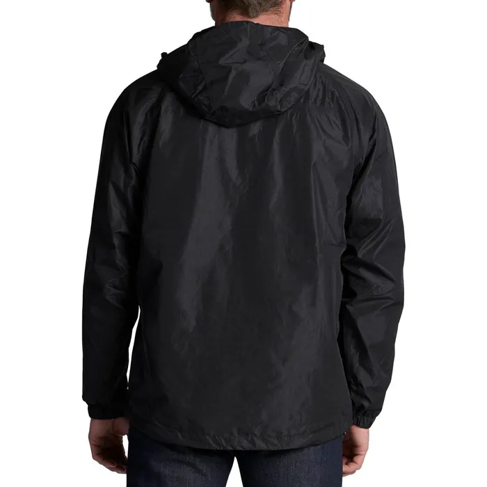 Justin Boots Rain Jacket Black Men Outerwear