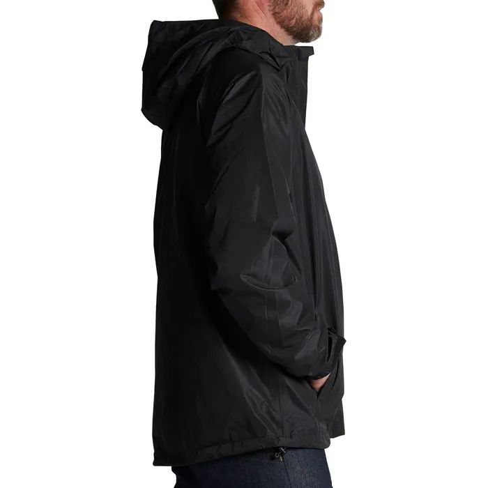 Justin Boots Rain Jacket Black Men Outerwear