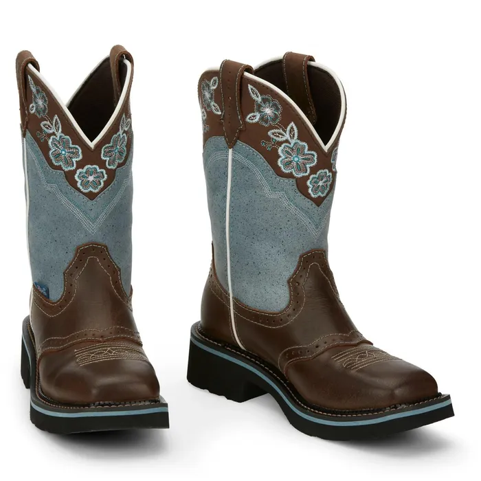 Justin Boots Starlina 11034 Western Boot Brown Women Western