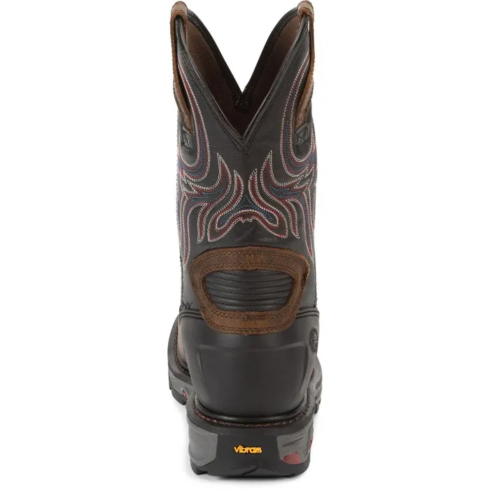 Justin Boots Tanker 11034 Steel Toe Work Boot Brown Men Work