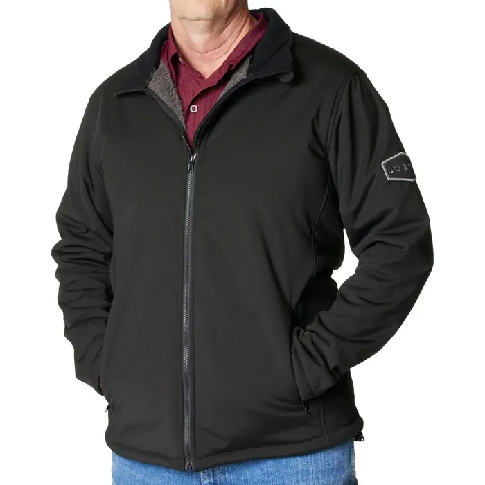 Justin Boots Tech Jacket Black Men Outerwear
