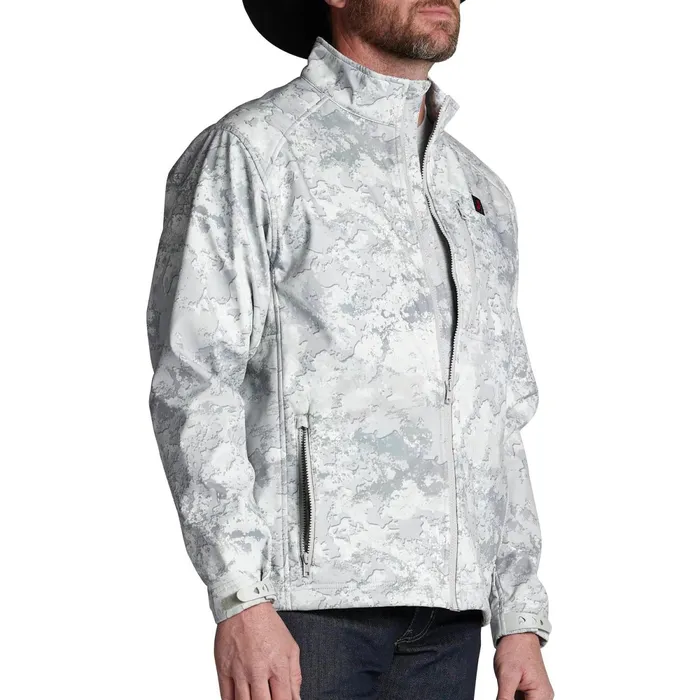 Justin Boots Weather Resisting Jacket Snow Camo camo Men Outerwear
