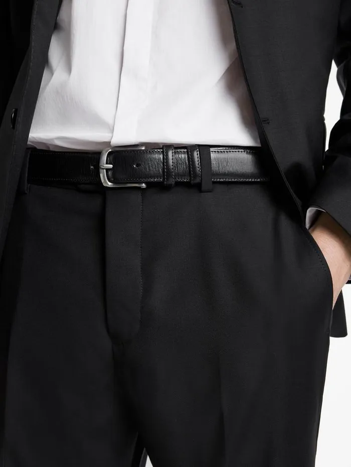 JV ESSENTIALS Men John Varvatos DRESS BELT Black