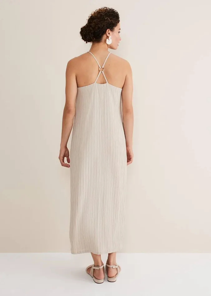 Kady Stone Strappy D Ring Dress Stone Women Phase Eight Dresses