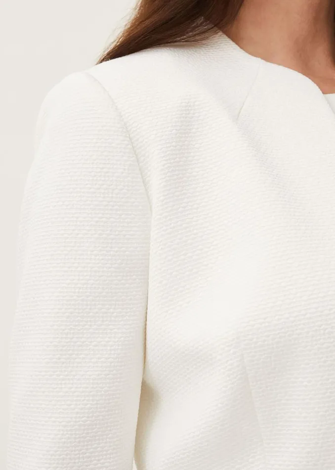 Karlee Textured Occasion Jacket Ivory Women Phase Eight Jackets