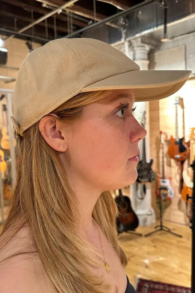 Katherine Baseball Cap Sand Women Brandy Melville Hats and Caps