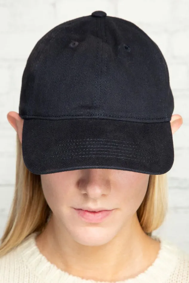 Katherine Cap Black Women Brandy Melville Hats and Caps