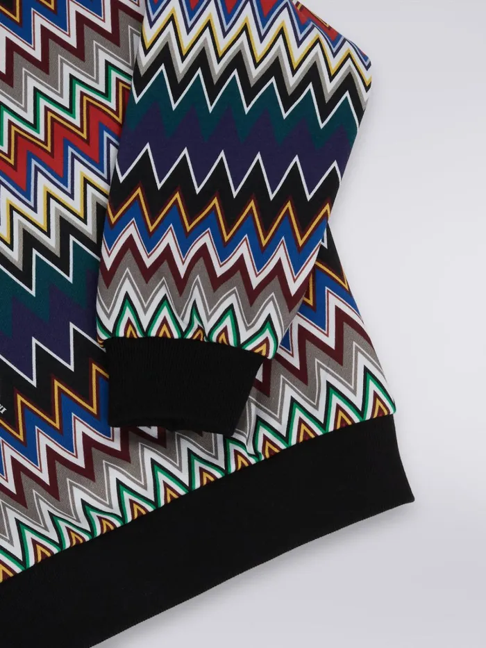 Kids Cotton Chevron CrewNeck Pullover Multicoloured Missoni Clothing Kids Cotton Chevron CrewNeck Pullover Multicoloured Missoni Clothing