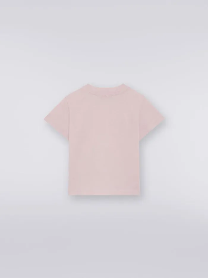 Kids Cotton TShirt With Dgrad Logo Multicoloured Missoni Baby 024 Months Kids Cotton TShirt With Dgrad Logo Multicoloured Missoni Baby 024 Months