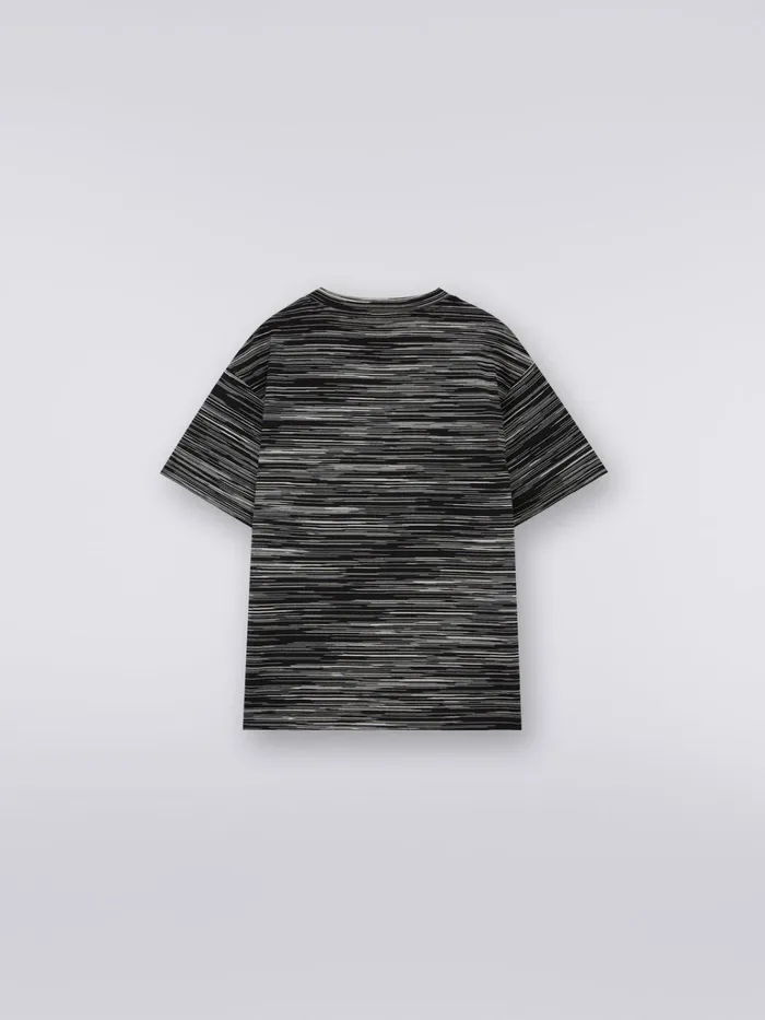 Kids ShortSleeved Slub Cotton TShirt Black Missoni Clothing Kids ShortSleeved Slub Cotton TShirt Black Missoni Clothing