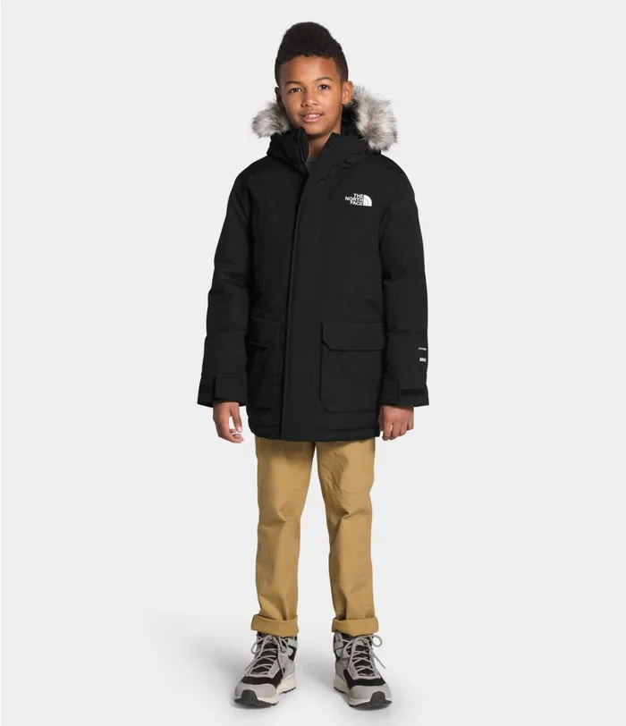 Kids The North Face Jackets and Vests McMurdo Parka Tnf Black