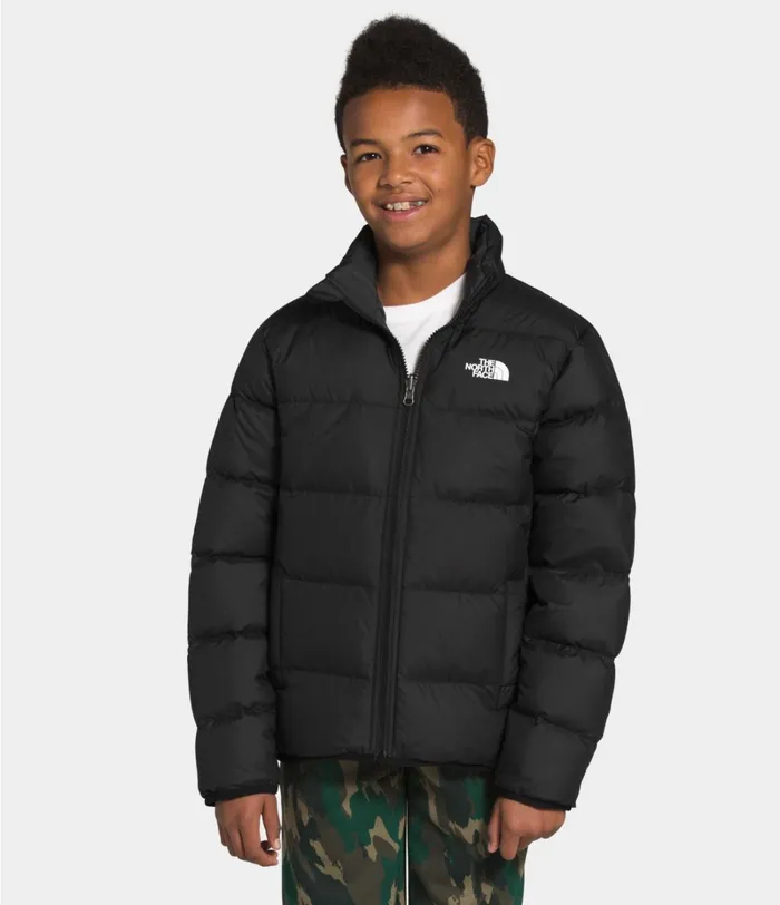 Kids The North Face Jackets and Vests Reversible Andes Jacket Tnf Black