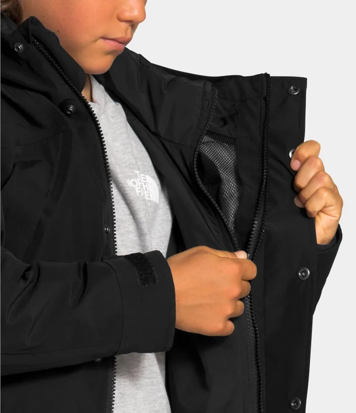 Kids The North Face Jackets and Vests Reversible Andes Jacket Tnf Black