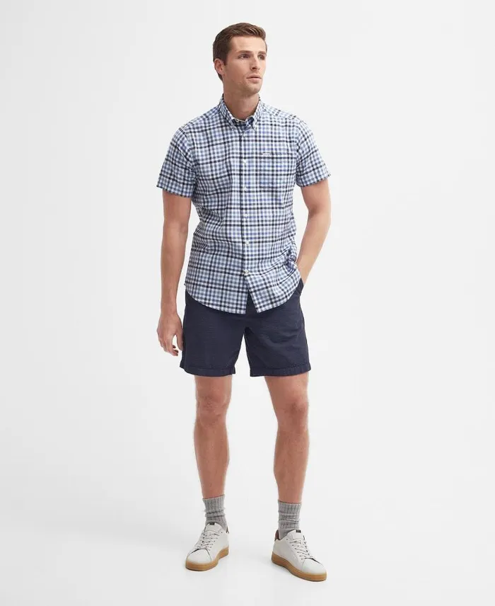 Kinson Tailored Shirt Classic Pink Men Barbour Shirts