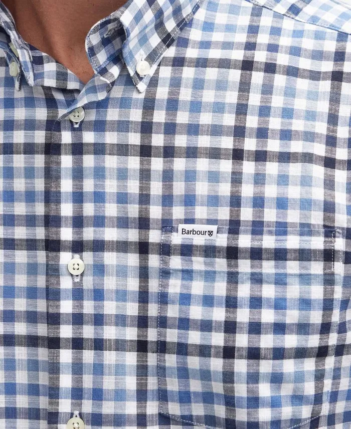 Kinson Tailored Shirt Classic Pink Men Barbour Shirts