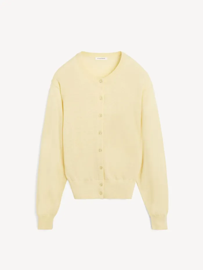 Knitwear Women By Malene Birger Montie Cardigan Sea Mist