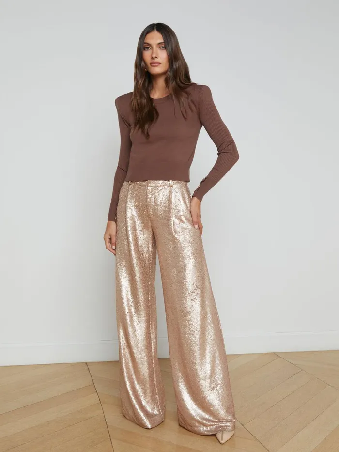 L039Agence Knitwear Women Sky Sweater Cocoa L039Agence Knitwear Women Sky Sweater Cocoa