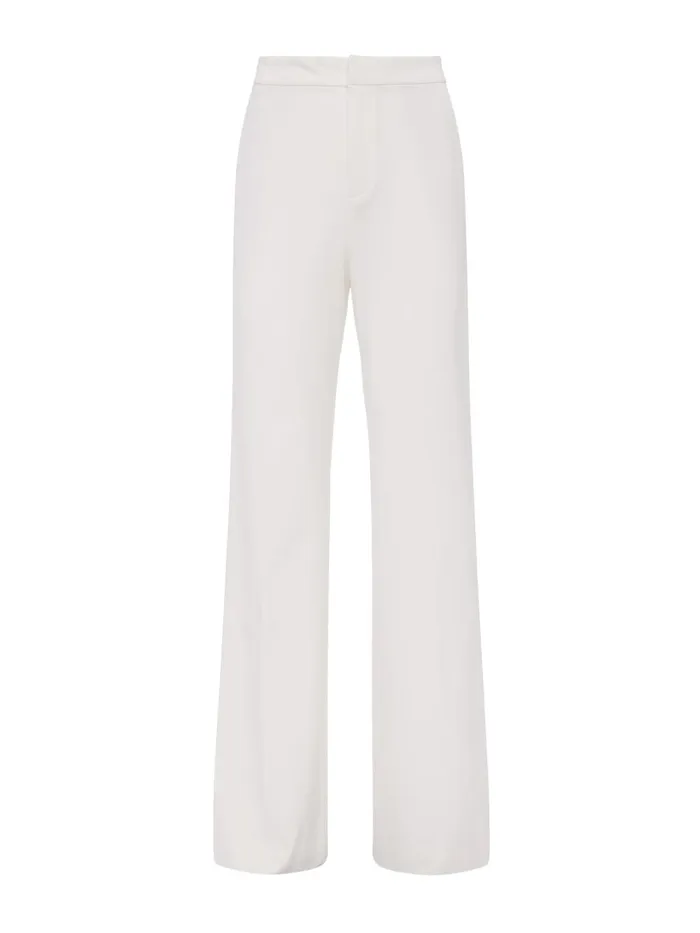 L039Agence Pants Women Livvy StraightLeg Trouser White L039Agence Pants Women Livvy StraightLeg Trouser White